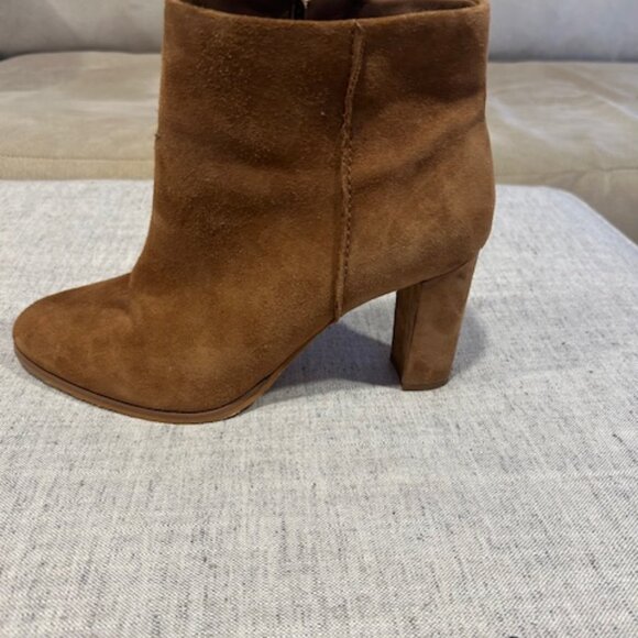 Clarks Brown Suede Ankle Boot - Picture 2 of 12